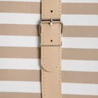 Homla, Tavi, mata plażowa, w beżowe paski, 150-200 cm