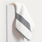 Homla, Tiva, ręcznik, z czarną kratką, 50-90 cm