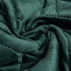 Homla, Tuala, narzuta welwetowa z pikowaniem, zielona, 200-220 cm, 745584