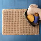 Homla, Vaffel, dywanik łazienkowy, o waflowej teksturze, 40-60 cm, 704383