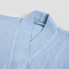 Homla, Vaffel, szlafrok, niebieski, rozmiar S/M