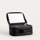 Homla, Voyelle, kosmetyczka, z lustrem i przegrodami, 24,5-18,5-11 cm