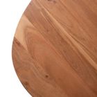 Homla, Wida, stolik kawowy, naturalny, 75-75-47 cm