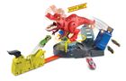 Hot Wheels, Atak T-Rexa, zestaw z autem