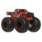 Hot Wheels, Monster Trucks, Scorcher + autko Hot Wheels, dwupak, 1:64, JCG31