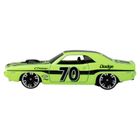 Hot Wheels, Neon Speeders, '70 Dodge Hemi Challenger, pojazd, 1:64, JKX97
