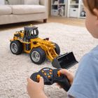 Huina, spychacz ładowarka, pojazd budowlany zdalnie sterowany, 1:18