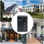 Humberg, skrzynka na listy, czarna, 39-25,5-12 cm, HM-864