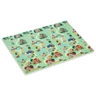 Humbi, dwustronna mata edukacyjna z pianki XPE, wieś i las, 180-200 cm