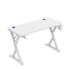 Huzaro, Hero 2.3, biurko gamingowe, białe, RGB, 120 cm