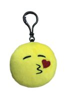 Imoji, Emotikon, brelok pluszowy, 7 cm