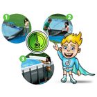 Intex, basen stelażowy z pompą filtrującą i akcesoriami, prostokątny, 975-488-132 cm, zestaw 7w1