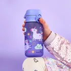ION8, Jednorożec, bidon z ustnikiem, fioletowy, 350 ml
