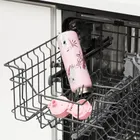 ION8, Koala, bidon stalowy z ustnikiem, różowy, 600 ml