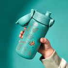 ION8, Smoki, stalowy bidon z ustnikiem, morski, 400 ml