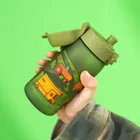 ION8, Traktor i maszyny na wsi, bidon z ustnikiem, zielony, 350 ml
