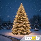 Izoxis, lampki zewnętrzne, 500 LED 35m, ciepły biały