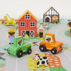 Janod, Cross Road, Wieś, mata do zabawy z drogą