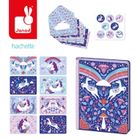 Janod, Jednorożce, Kraina snów, zestaw zaproszeń, papeteria