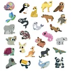 Janod, naklejki, zwierzęta egoztyczne, 100 szt.