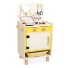 Janod, Shiny Grandma, drewniana kuchnia z 10 akcesoriami