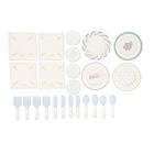 Janod, Shiny Grandma, zestaw piknikowy w walizce, z akcesoriami, 24 elementów