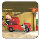 Janod, Wóz strażacki Jacka, puzzle 4w1