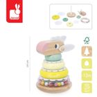 Janod, Zigolos, piramida, drewniana, wieża wańka-wstańka