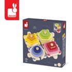 Janod, Żółwie, układanka drewniana, piramida