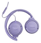JBL, Tune520C, słuchawki nauszne, USB-C, purple