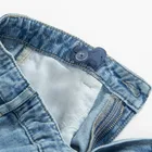 Jeansowe spodnie z kieszeniami cargo wide Cool Club