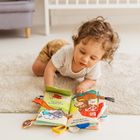 JollyBaby, Zabawa na farmie, miękka książeczka