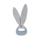 Kaloo, Lapinoo, Królik, zestaw prezentowy 3w1: komforter + gryzak + buciki, niebieski