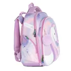 Kayokki, plecak szkolny, 1-komorowy, Jednorożec, fioletowy