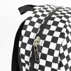 Kayokki, plecak szkolny, 1-komorowy, Szachownica, czarno-biała