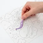 Kidea, Jednorożec, wyklejanka po numerach