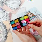 Kidea, Kolorowanka, Plansze Beauty, 5 obrazków