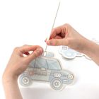 Kidea, Magiczne pojazdy 3D malowane wodą, zestaw kreatywny