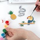 Kidea, Tajemnice tropików, obraz 3D, zestaw do malowania