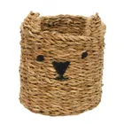 Kids Collection, Joy, pojemniki na zabawki, misie z uszkami, 3 szt.