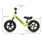 Kidwell, Rebel, rowerek biegowy, zielony