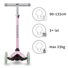 Kidwell, Uno, hulajnoga 3-kołowa LED, balansowa, cats