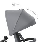 Kinderkraft, Aston 2 Plus, rowerek trójkołowy 6w1, szary