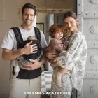 Kinderkraft, Bizuu, Huggy, nosidełko ergonomiczne, Dune Whisper