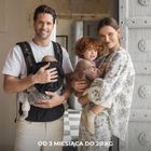 Kinderkraft, Bizuu, Huggy, nosidełko ergonomiczne, Lunar Black