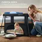 Kinderkraft, Cami, łóżeczko turystyczne, Black