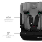 Kinderkraft, I-Comfy, fotelik samochodowy, i-Size, Dark Grey, 76-150 cm