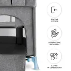 Kinderkraft, Joy, łóżeczko turystyczne, Blue