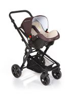 Kinderkraft, Kraft 6, wózek wielofunkcyjny z gondolą 3w1, beżowy