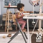 Kinderkraft, Livy, krzesełko do karmienia 3w1, olive green